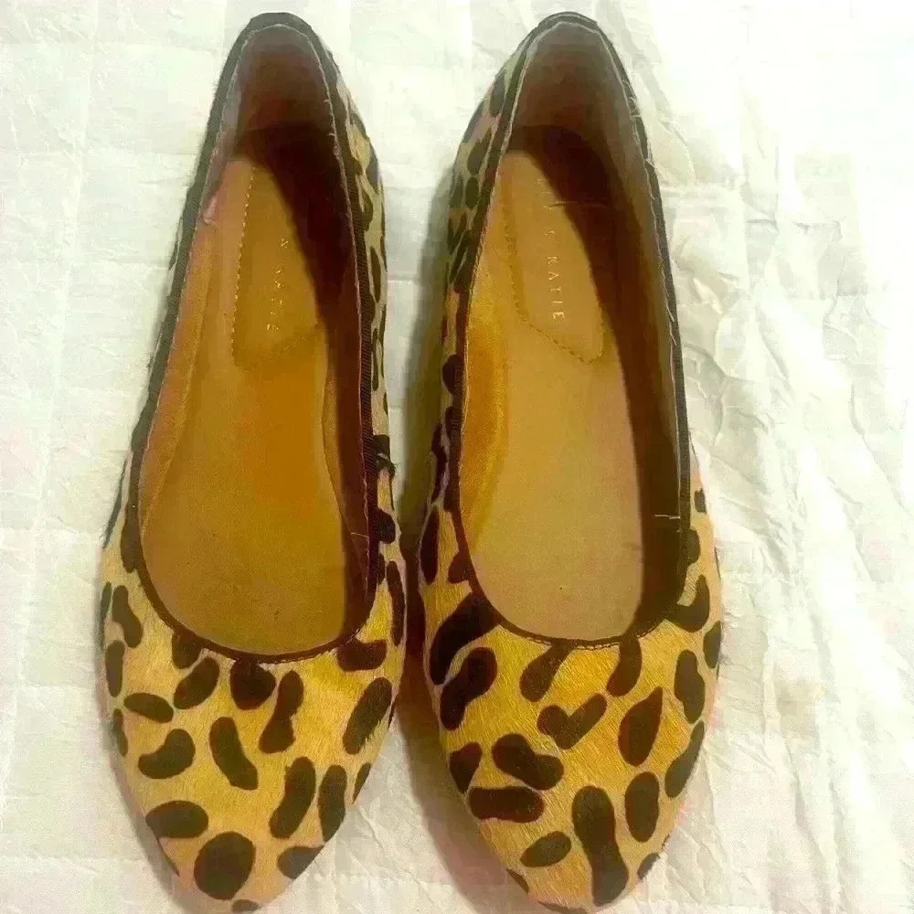 Kelly & Katie cheetah ballet flats - Size 7.5‎